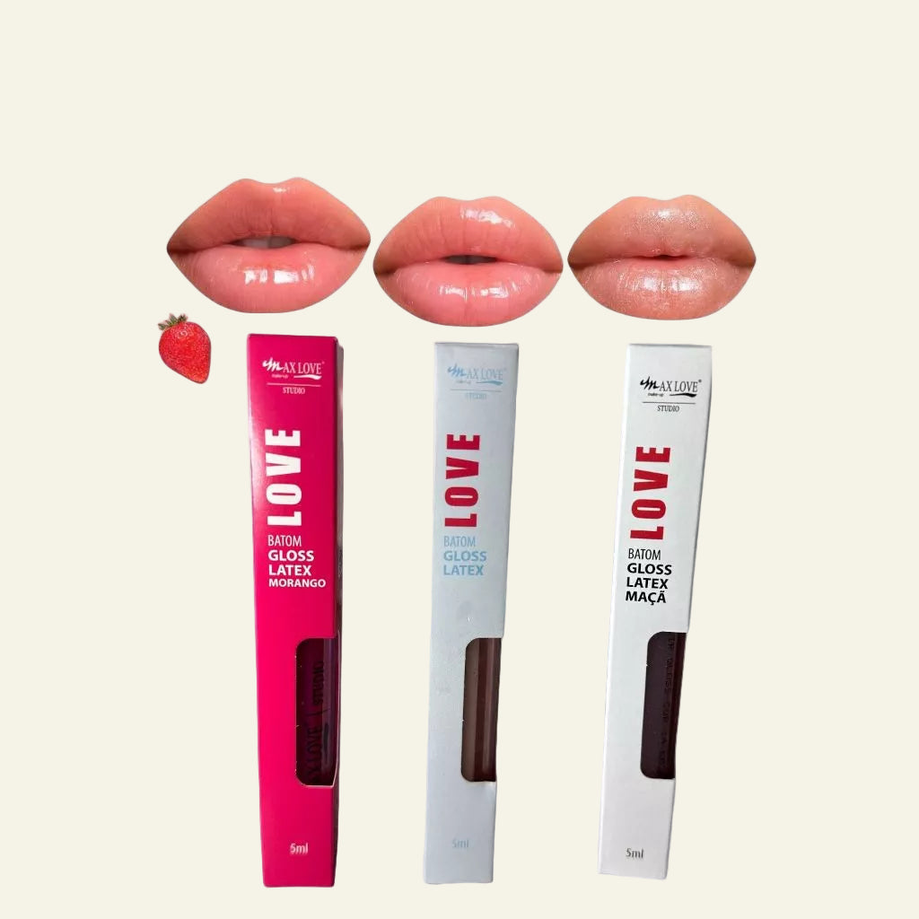 Trio de Gloss labial