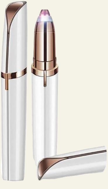 Caneta Depiladora e Aparadora Elétrica Recarregável USB – Portátil