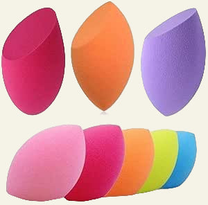 Esponja Gota Chanfrada para Maquiagem