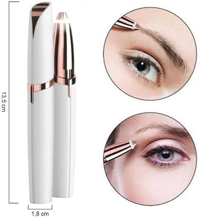 Caneta Depiladora e Aparadora Elétrica Recarregável USB – Portátil