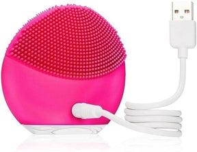 Esponja elétrica massageadora para limpeza facial