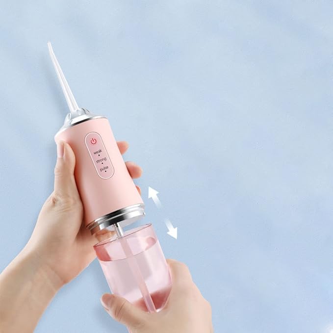 Irrigador Oral Bucal 3 Jatos Portátil  Recarregável Usb 220ml